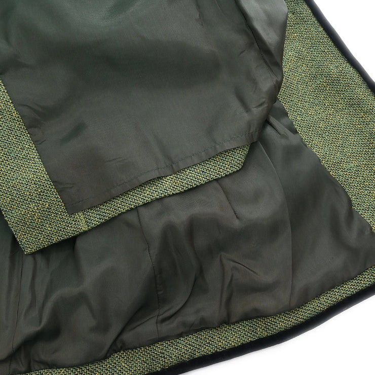 Fendi Setup Suit Jacket Skirt Green #42