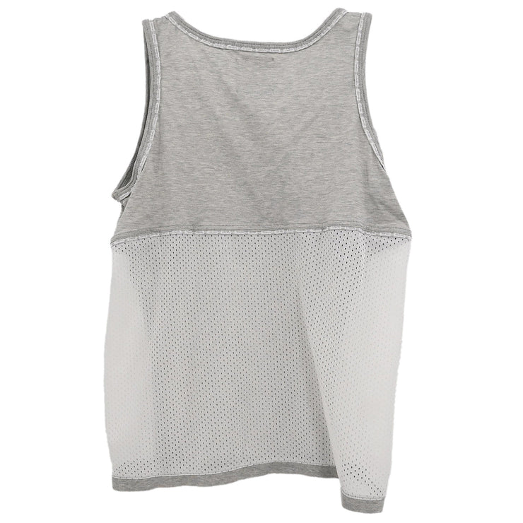 Chanel 2004 Sport Line Sleeveless Mesh Top Gray #38