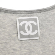 Chanel 2004 Sport Line Sleeveless Mesh Top Gray #38