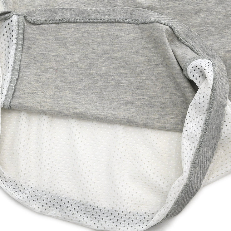 Chanel 2004 Sport Line Sleeveless Mesh Top Gray #38
