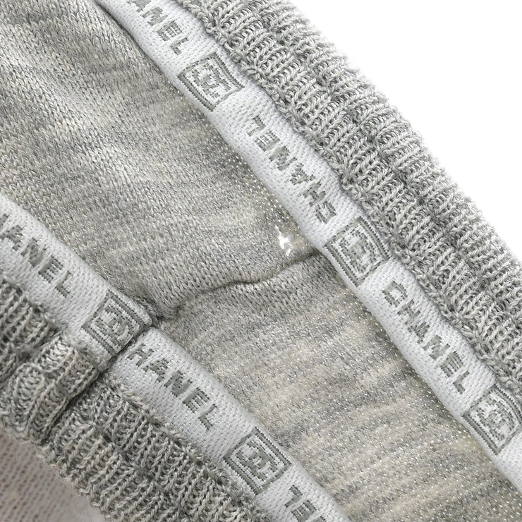 Chanel 2004 Sport Line Sleeveless Mesh Top Gray #38