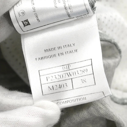 Chanel 2004 Sport Line Sleeveless Mesh Top Gray #38