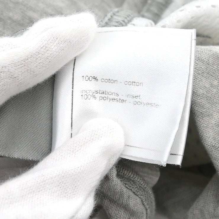 Chanel 2004 Sport Line Sleeveless Mesh Top Gray #38
