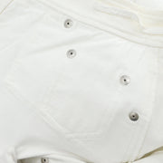 Chanel Long Denim Pants White #36