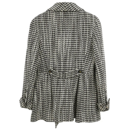 Chanel 2001 Double Breasted Jacket Brown #40