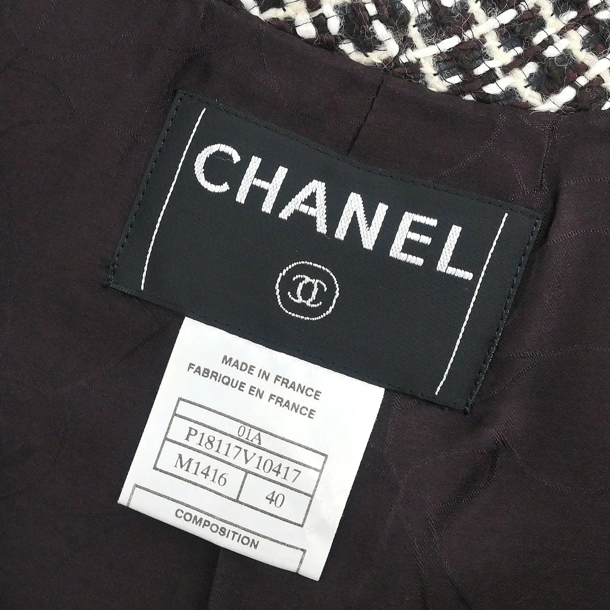 Chanel 2001 Double Breasted Jacket Brown #40