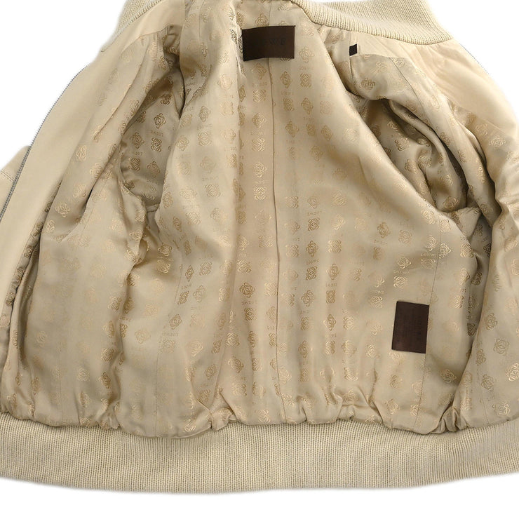 Loewe Zip Up Jacket Beige #40