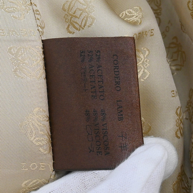 Loewe Zip Up Jacket Beige #40