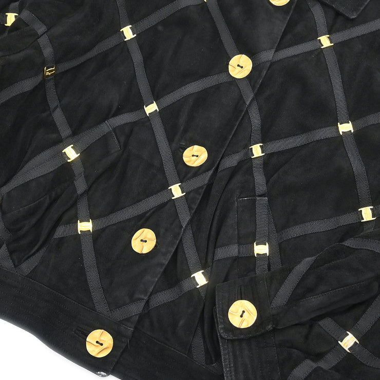 Salvatore Ferragamo Single Breasted Jacket Black #M