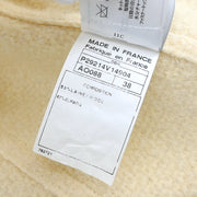 Chanel 2006 Zip Up Jacket White #38