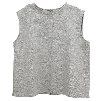 Hermes Sleeveless Top Gray #38
