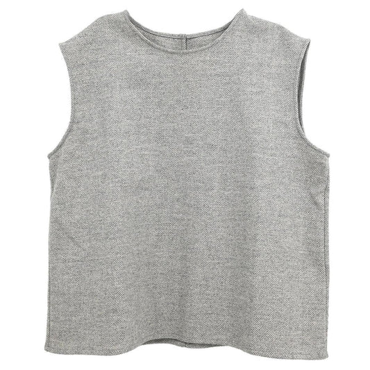Hermes Sleeveless Top Gray #38