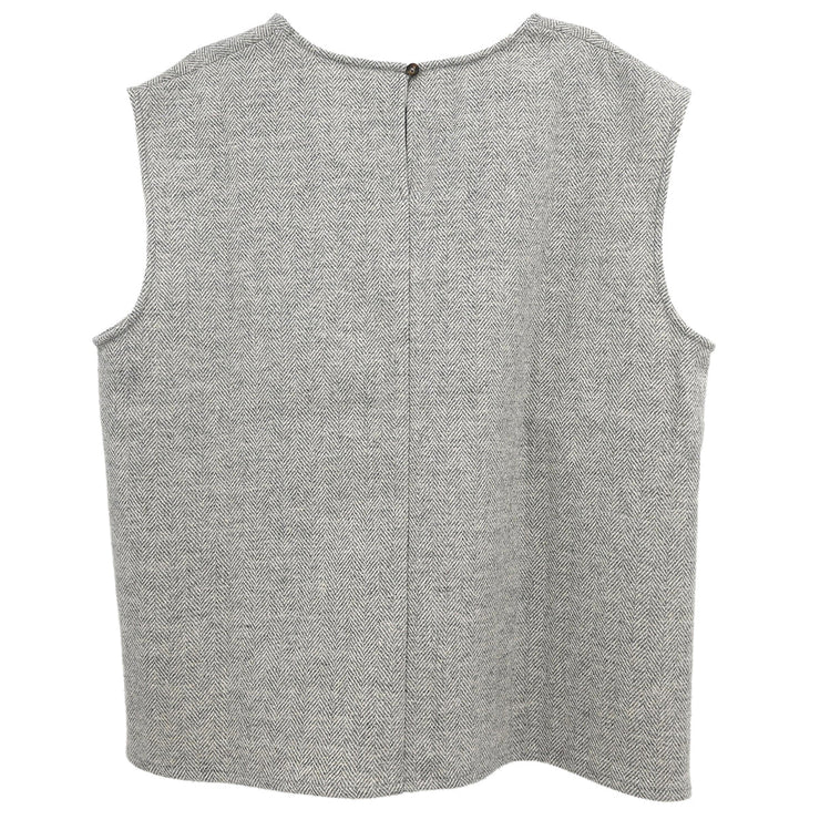 Hermes Sleeveless Top Gray #38