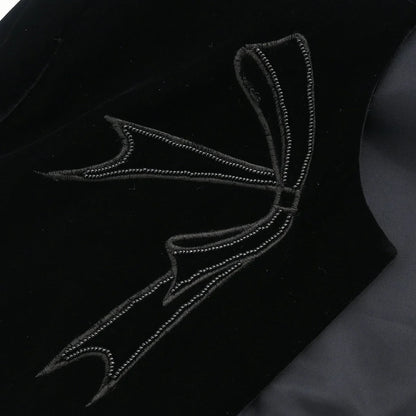 Christian Dior Setup Suit Jacket Skirt Black #9
