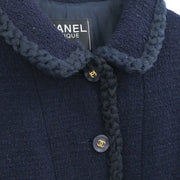 Chanel 1995 Single Breasted Jacket Black