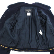 Chanel 1995 Single Breasted Jacket Black