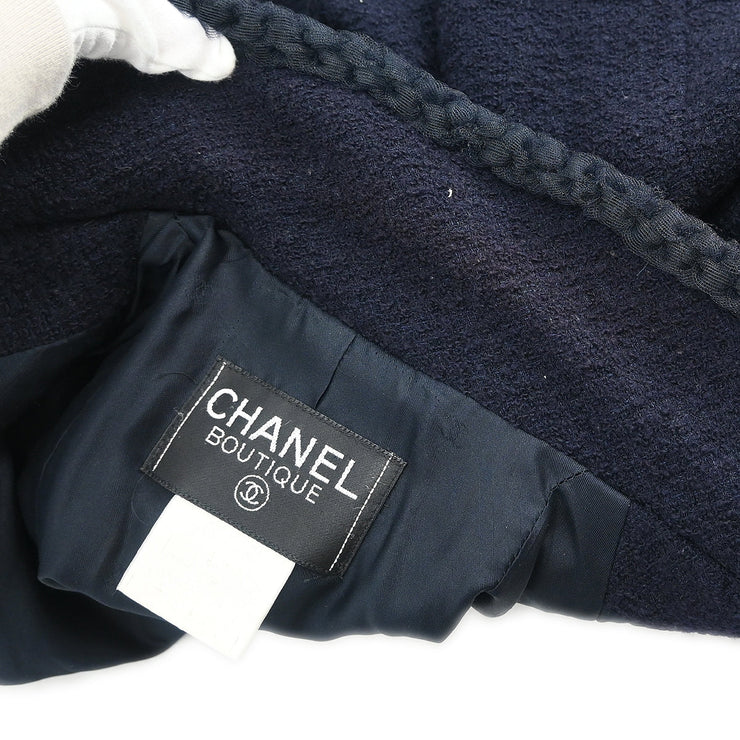 Chanel 1995 Single Breasted Jacket Black