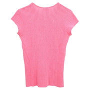 Chanel 2004 Short Sleeve Top Pink 04P #42