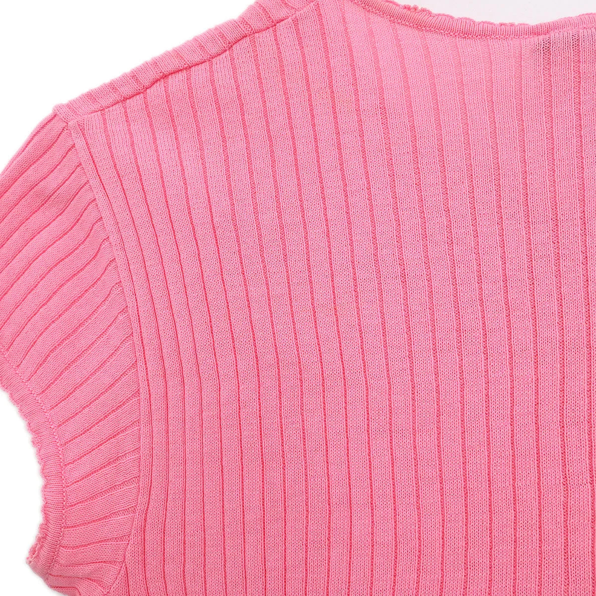 Chanel 2004 Short Sleeve Top Pink #42