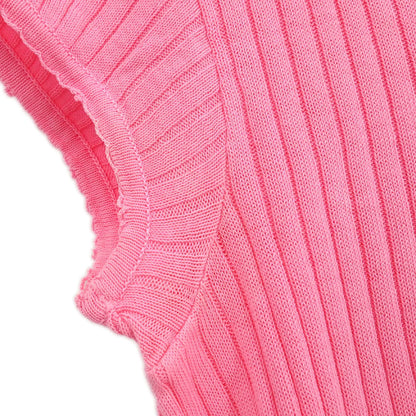 Chanel 2004 Short Sleeve Top Pink #42