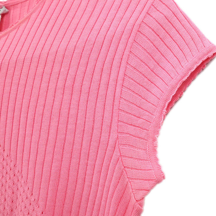 Chanel 2004 Short Sleeve Top Pink 04P #42
