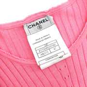 Chanel 2004 Short Sleeve Top Pink 04P #42