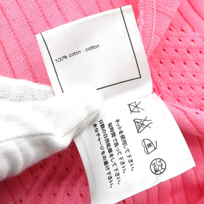 Chanel 2004 Short Sleeve Top Pink #42