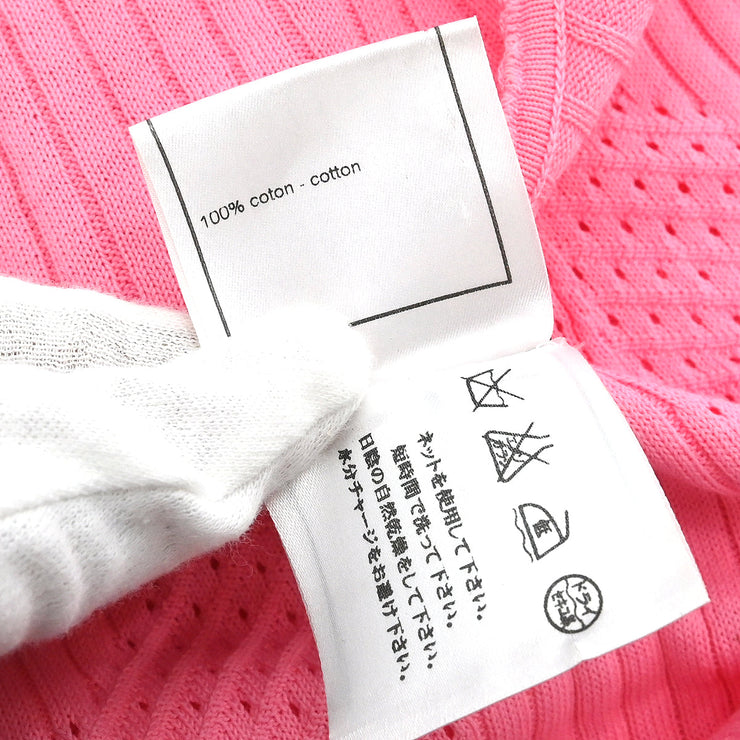 Chanel 2004 Short Sleeve Top Pink 04P #42
