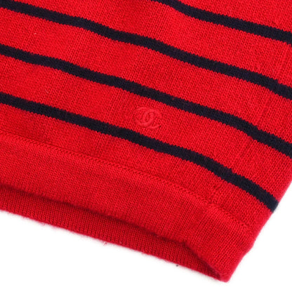 Chanel Cardigan Red #S