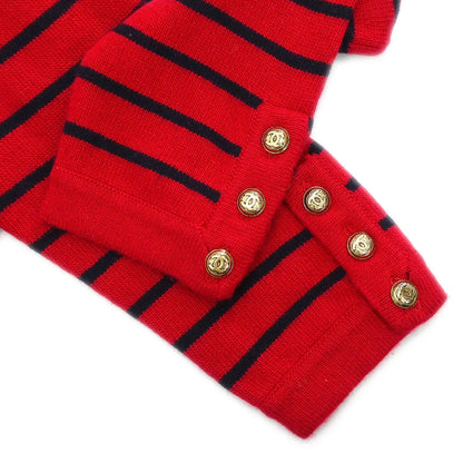 Chanel Cardigan Red #S
