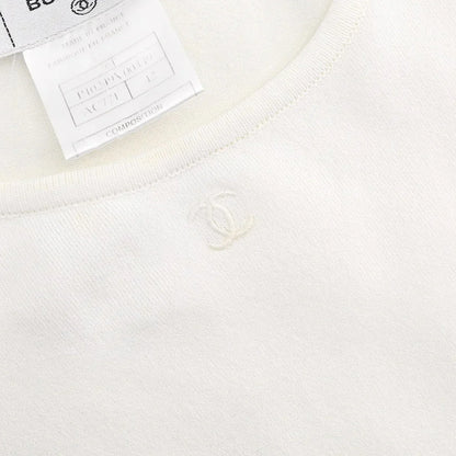 Chanel 1998 Sleeveless Top White #42