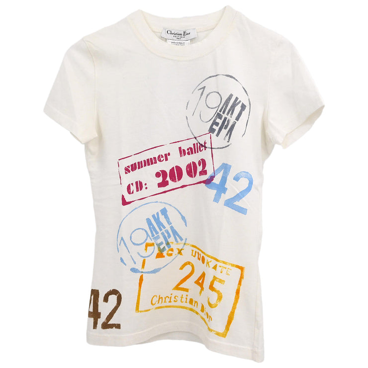 Christian Dior 2002 T-shirt White #36