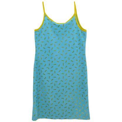 Yves Saint Laurent Camisole Dress Light Blue #M