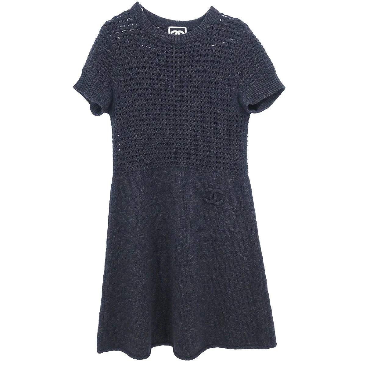 Chanel 2009 Sport Line Dress Dark Gray #38
