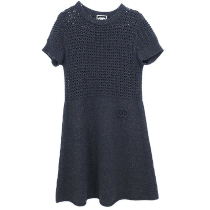 Chanel 2009 Sport Line Dress Dark Gray #38