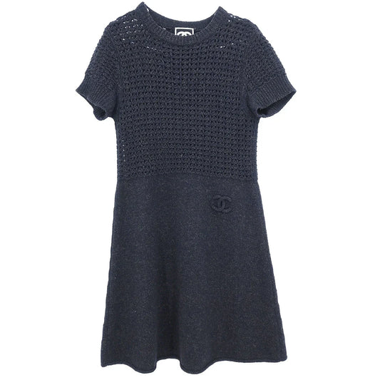 Chanel 2009 Sport Line Dress Dark Gray #38
