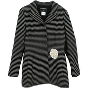 Chanel 2001 Single Breasted Jacket Black #40