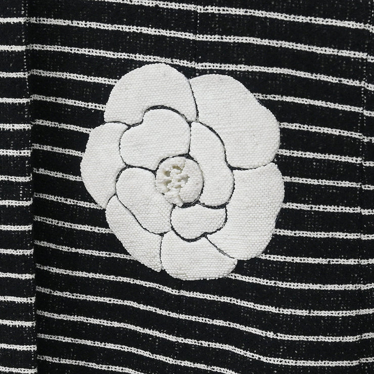 Chanel 2001 Single Breasted Jacket Black #40