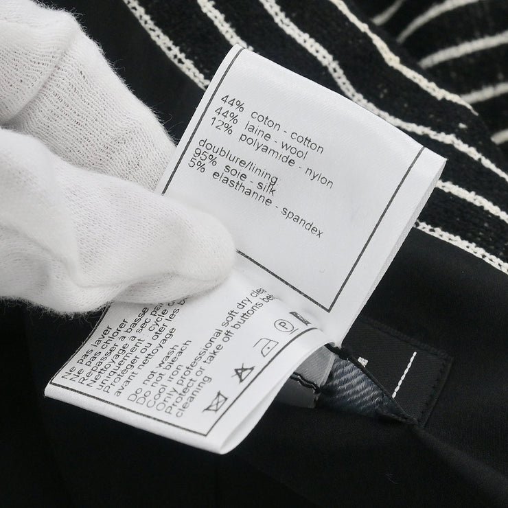 Chanel 2001 Single Breasted Jacket Black #40