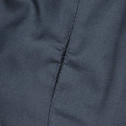 Chanel Single Breasted Collarless Jacket Navy #36