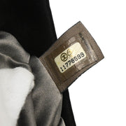 Chanel 2006-2008 Black Satin Bow Shoulder Bag