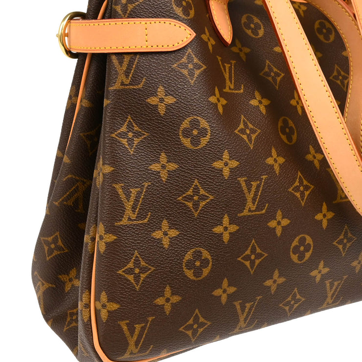 Louis Vuitton 2007 Monogram Batignolles Horizontal Tote Handbag M51154