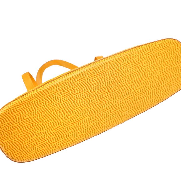 Louis Vuitton 1997 Yellow Epi Lussac Shoulder Bag M52289