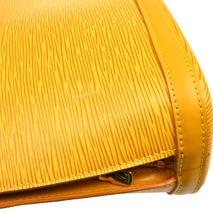 Louis Vuitton 1997 Yellow Epi Lussac Shoulder Bag M52289