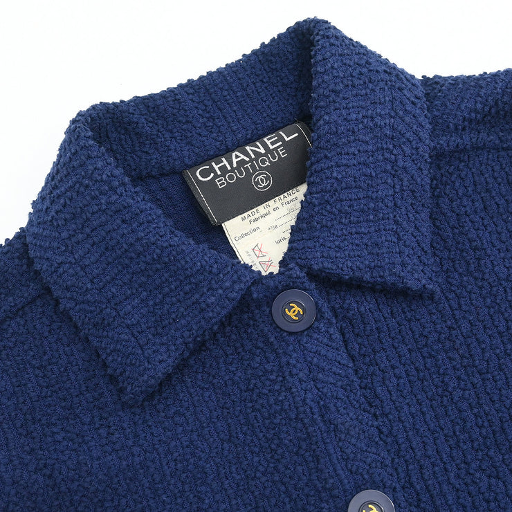 Chanel 1994 Setup Jacket Pants Navy #38