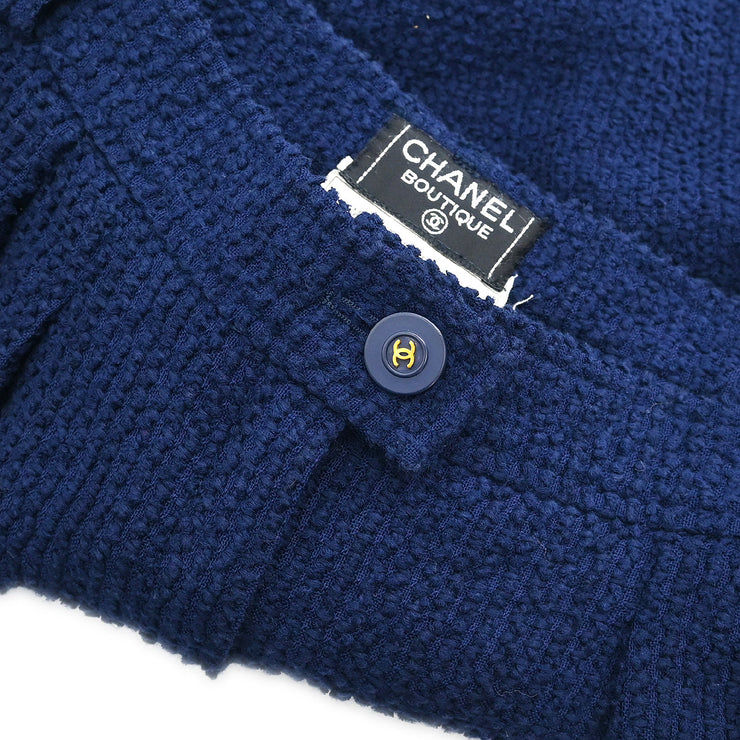 Chanel 1994 Setup Jacket Pants Navy #38