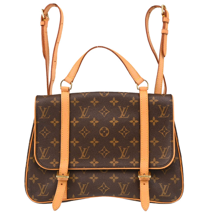 Louis Vuitton 2005 Monogram Marelle Sac A Dos 3way Backpack M51158
