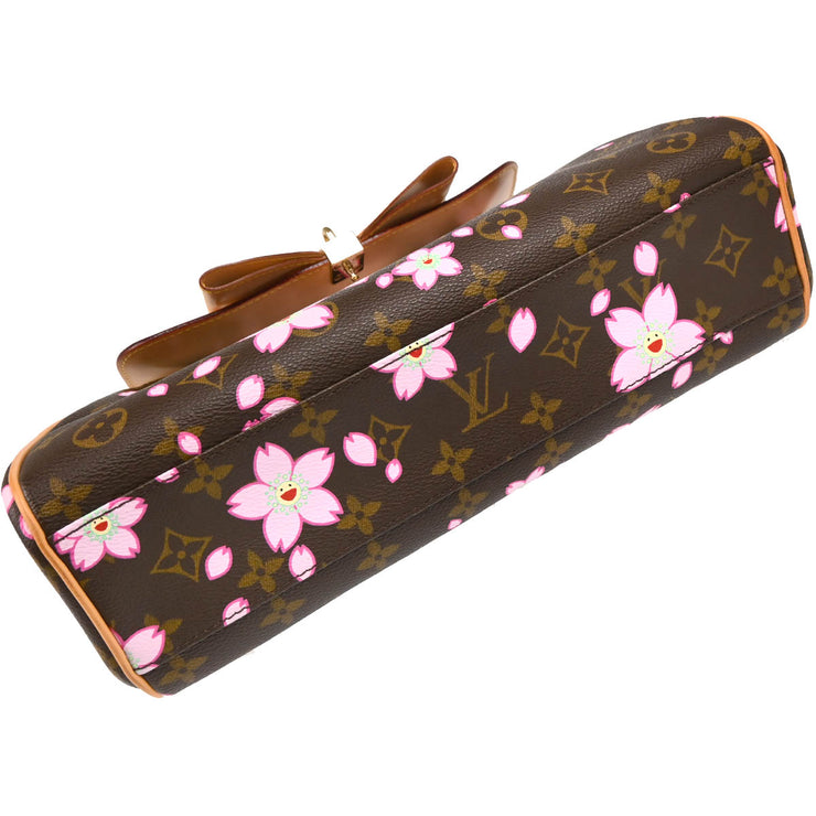 Louis Vuitton 2003 Monogram Cherry Blossom Sac Retro PM Handbag M92012