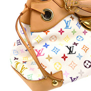 Louis Vuitton 2008 White Monogram Multicolor Ursula Handbag M40123