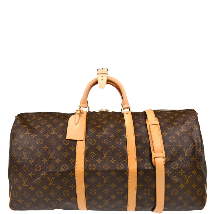 Louis Vuitton 2007 Monogram Keepall Bandouliere 60 Duffle Bag M41412
